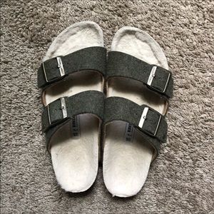 Birkenstock Wool Arizona Rivet